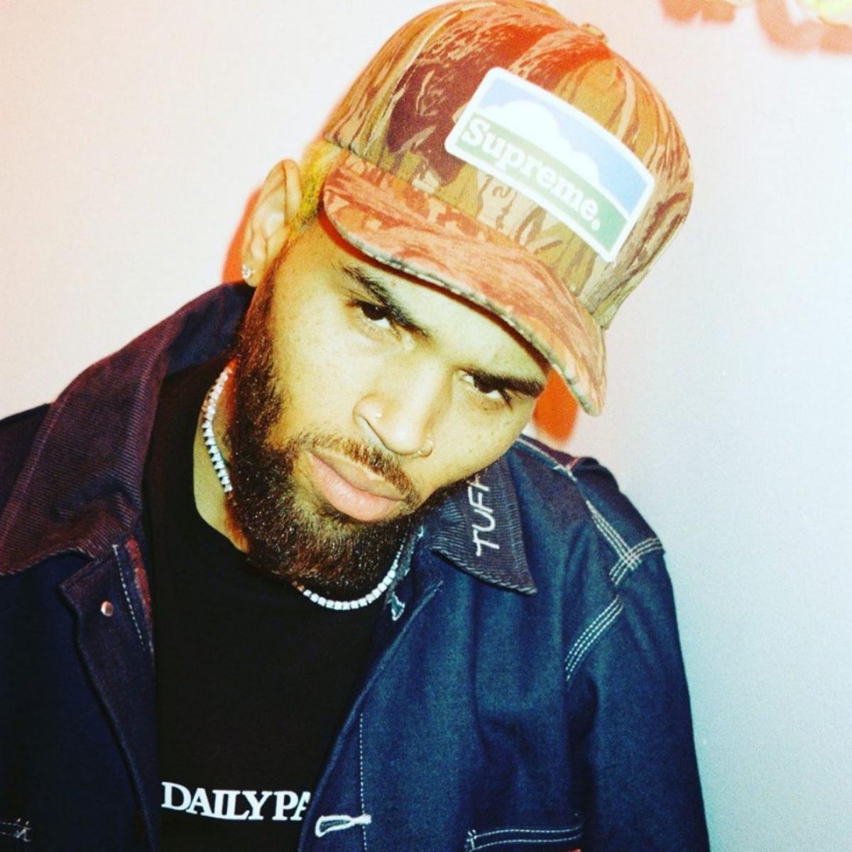 Chris Brown’s Newborn Son Sleeps On His Chest