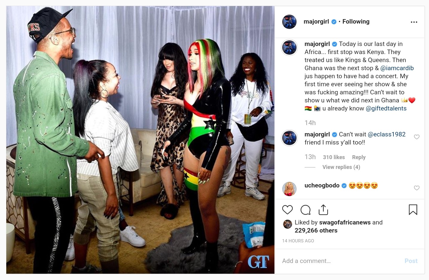 Photo Of T.I. And Tiny With Cardi B In Ghana (3)