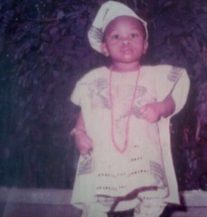 Olakunle Churchill Throwback To When He Was A Child (2)