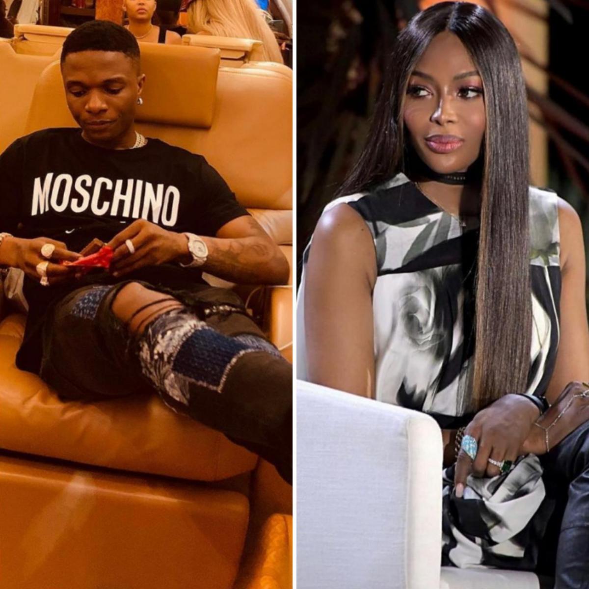 Naomi Campbell Calls Wizkid Lil Brother