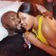 Eve Esin Gives Stanley Igboanugo A Lick On The Lip