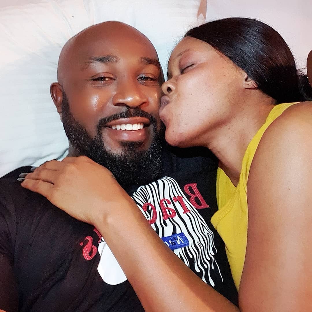 Eve Esin Gives Stanley Igboanugo A Lick On The Lip (2)