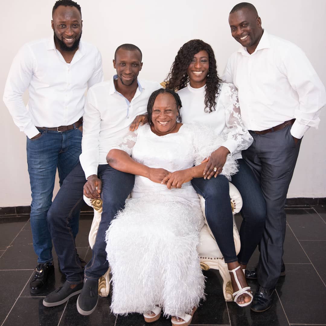 Patience Ozokwor Poses With Her Children In New Year Photo (2)