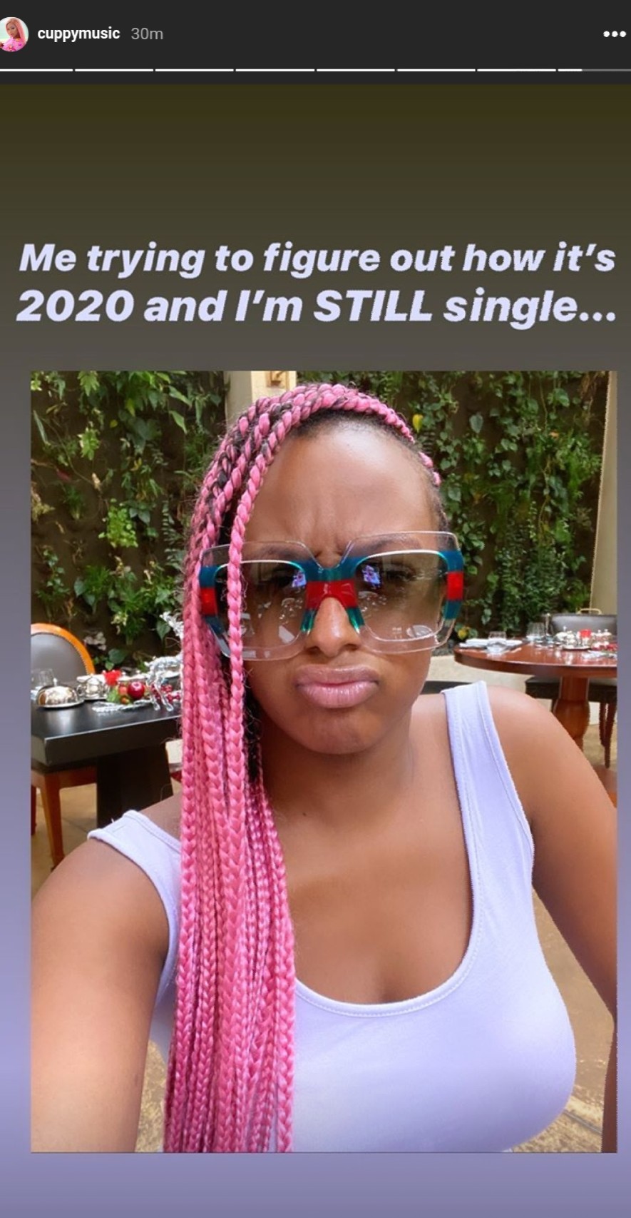 DJ Cuppy Trying To Figure Out How She's Still Single In 2020 (2)