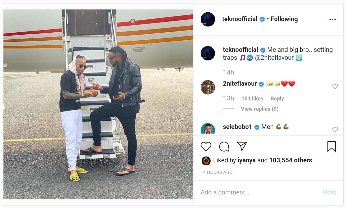 Tekno Shades MI Abaga With Big Brother Joke (2)