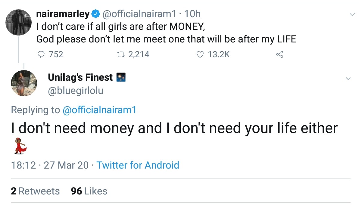 Naira Marley Doesn’t Want To Meet Any Girl After His Life (2)