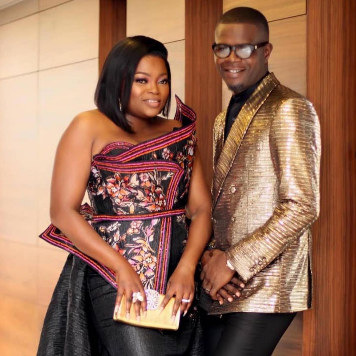 Funke Akindele Wishes Husband Happy Birthday