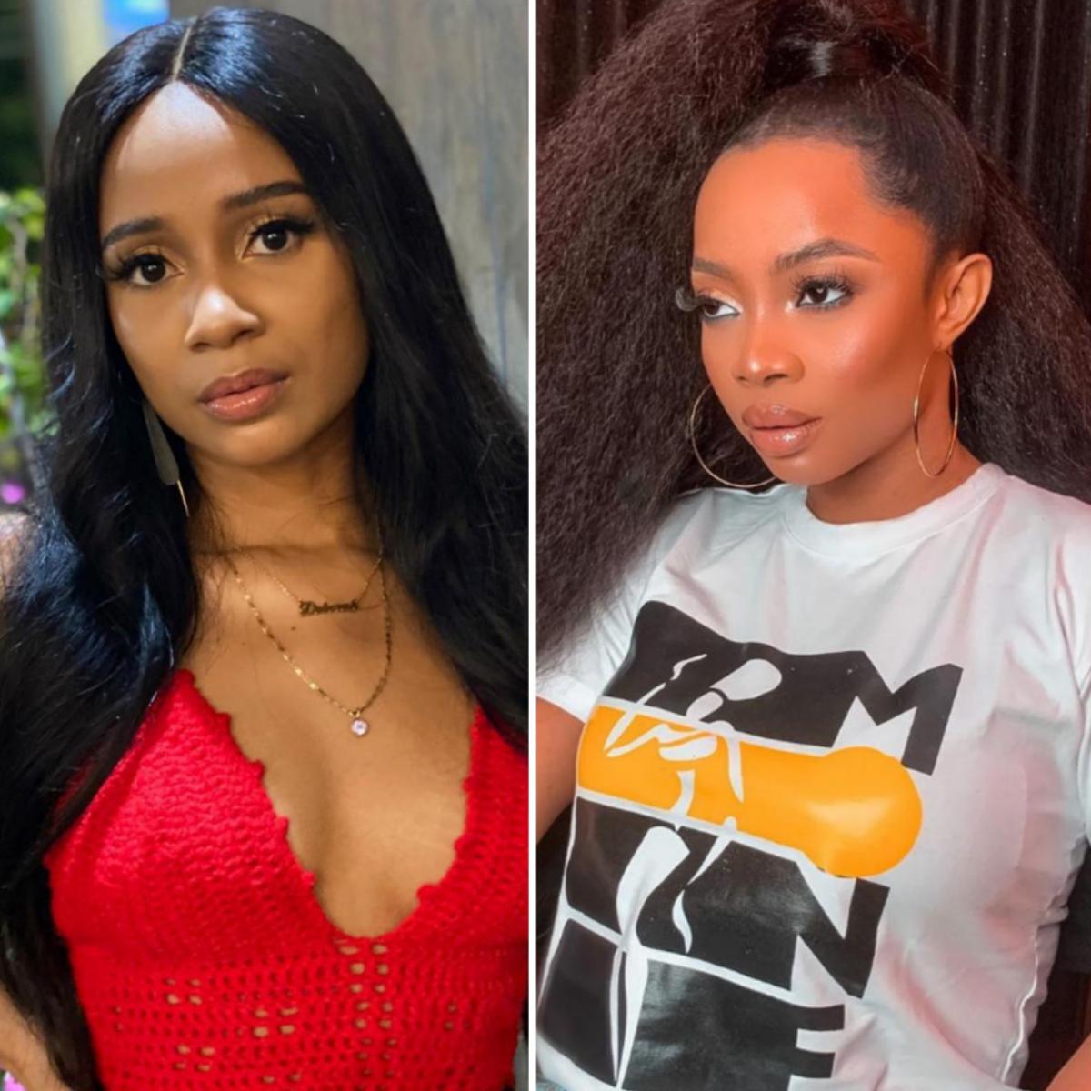 Sister Deborah Reacts After Toke Makinwa Shares N*de Photos