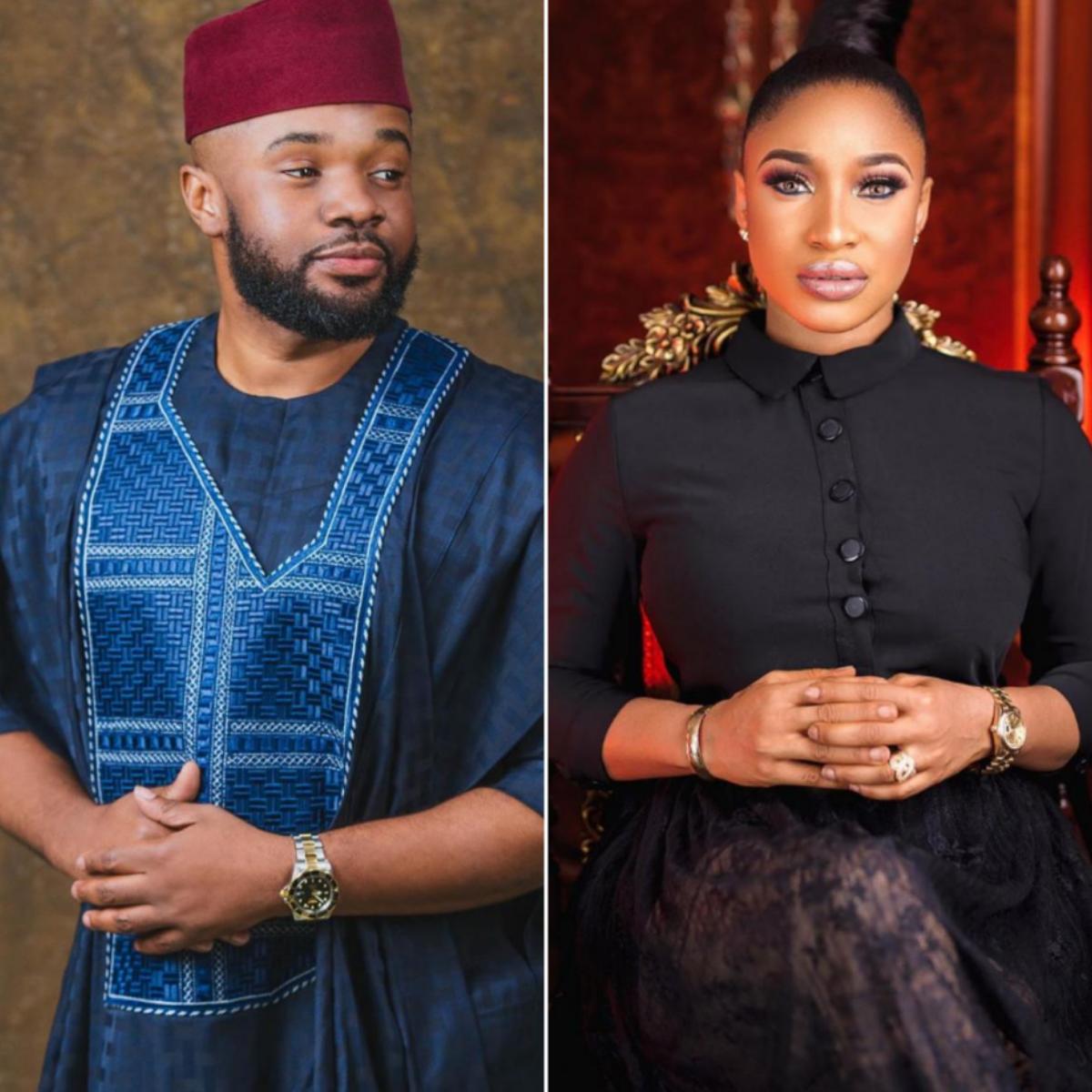 Tonto Dikeh Celebrates Williams Uchemba Contribution During COVID-19