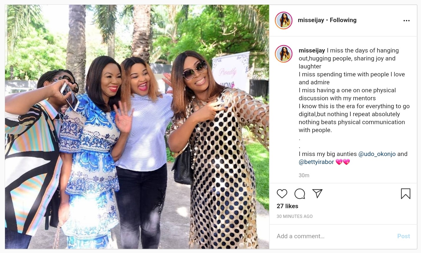 Kcee's Wife Ijeoma Okonkwo Laments Over Lockdown (2)