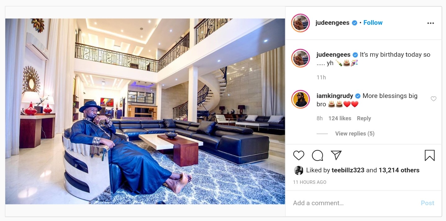 Jude Okoye Living Room