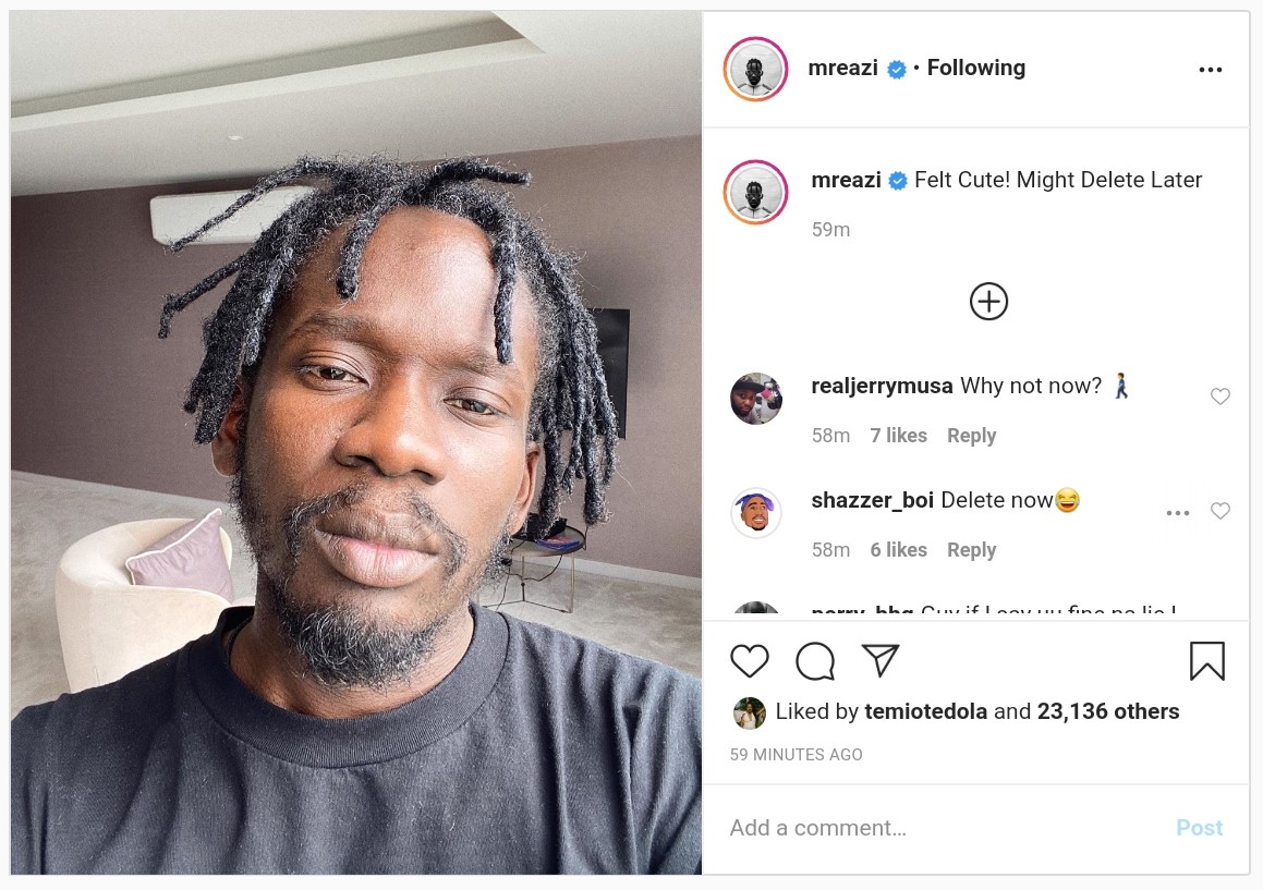 Mr Eazi Long Dreads New Look (2)