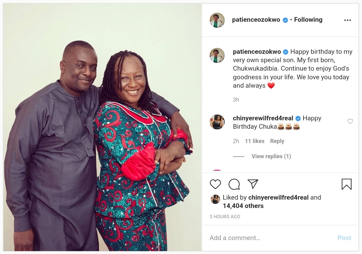 Patience Ozokwo Celebrates First Born Chukwukadibia Birthday (2)