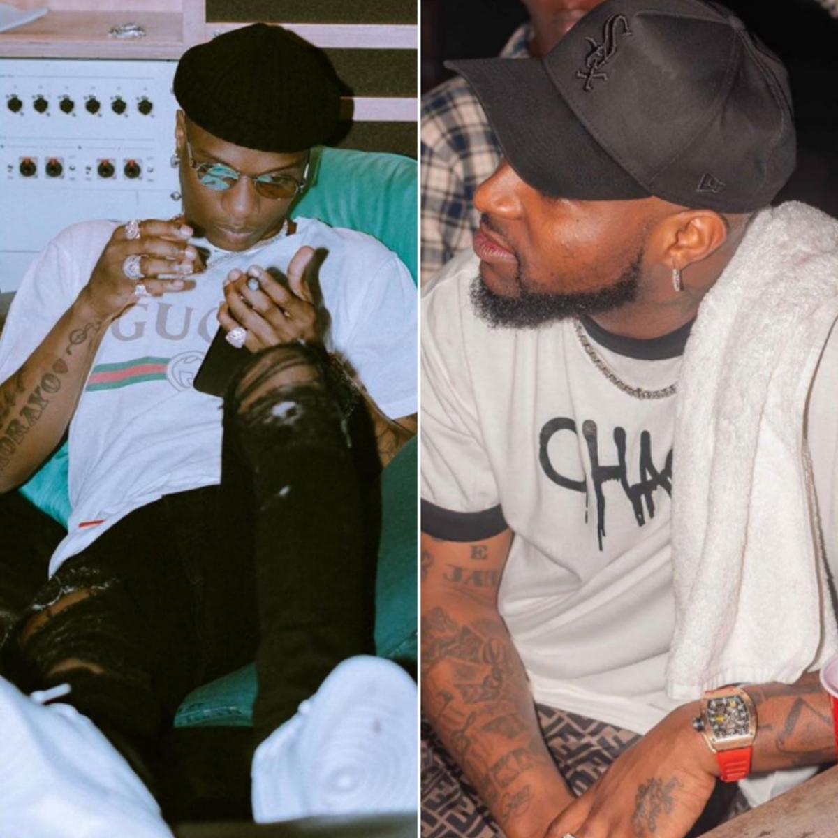 Davido Blasts Wizkid Fans Over Nicki Minaj Collaboration