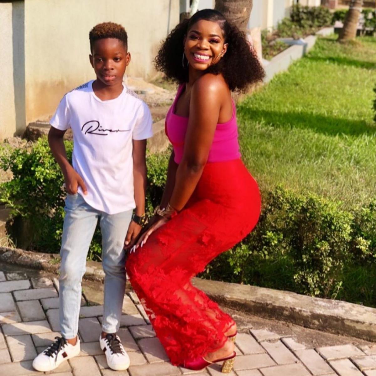 Shola Ogudu Wishes Son Happy 9th Birthday