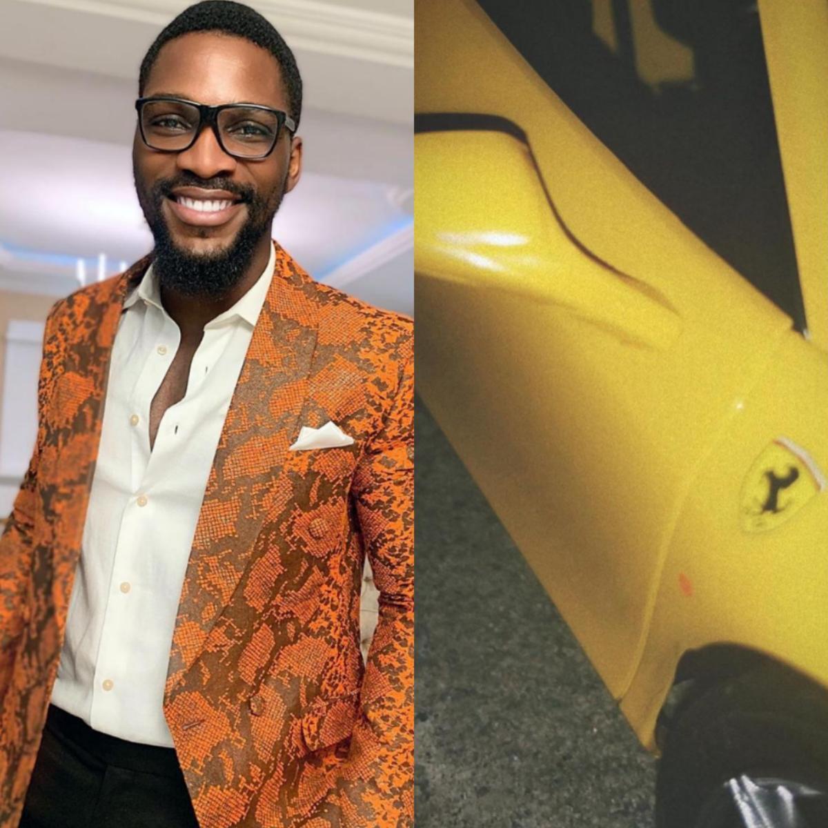 Tobi Bakre Ferrari Early Birthday Gift