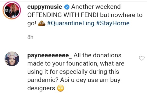 Troll Accuses DJ Cuppy Of Using Foundation Donations To Buy Designers (2)