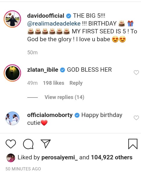 Imade Adeleke Clocks 5 Davido Celebrates (2)