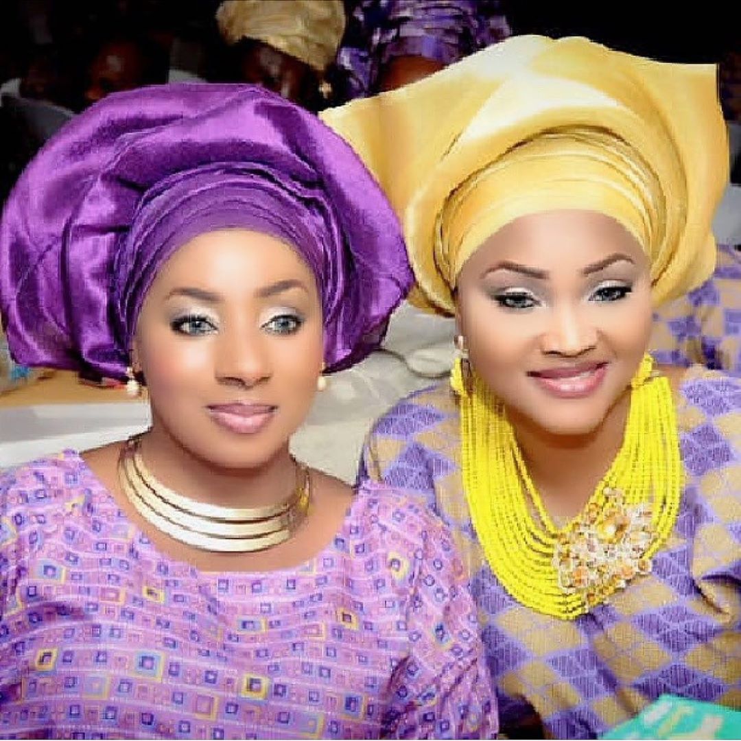 Mide Martins And Mercy Aigbe 2014 Owambe Throwback Photo (3)