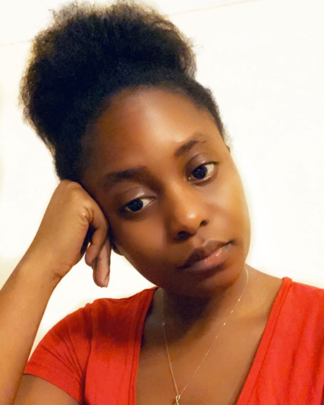 Kiki Osinbajo Makeup-Free Natural Hair (2)