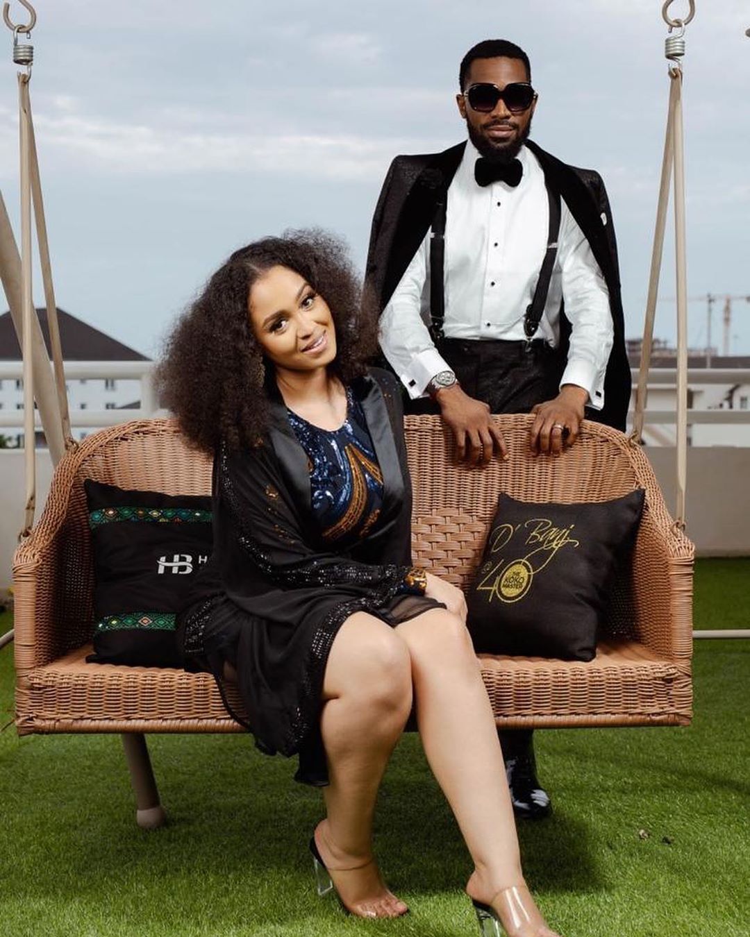 D'banj Thanks Wife Lineo Didi Kilgrow For Best 40th Birthday Party (2)