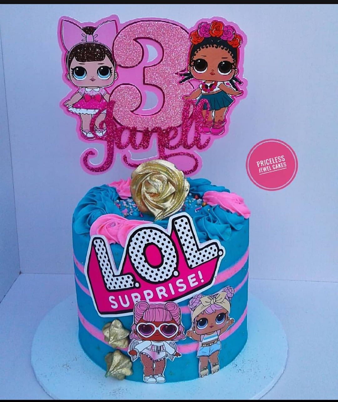 Bukola Adeoye Daughter Janell 3rd Birthday Cakes (5)