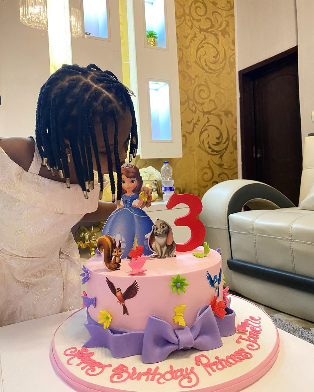 Bukola Adeoye Daughter Janell 3rd Birthday Cakes (2)