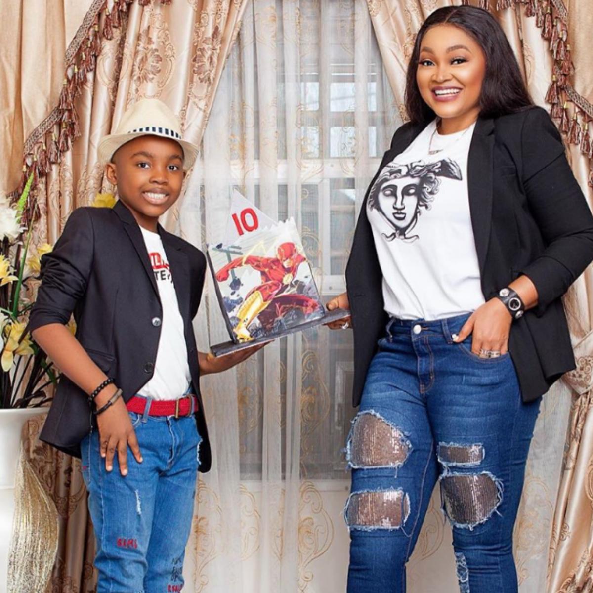 Happy 10th Birthday Son Olajuwon Gentry Mercy Aigbe