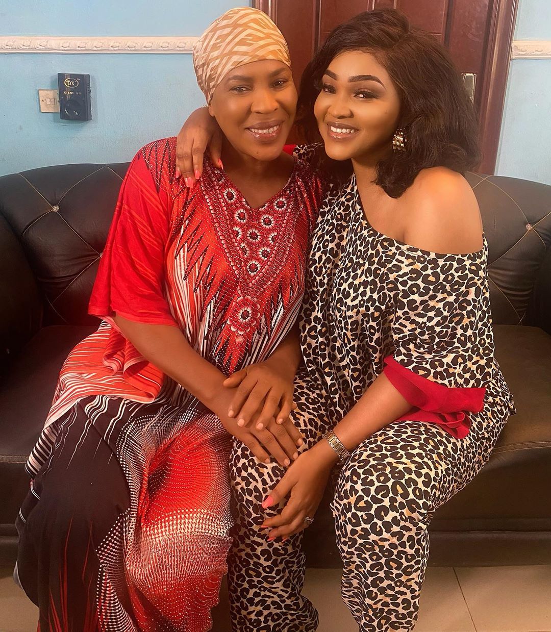 Mercy Aigbe With Ageless Beauty Faithia Williams