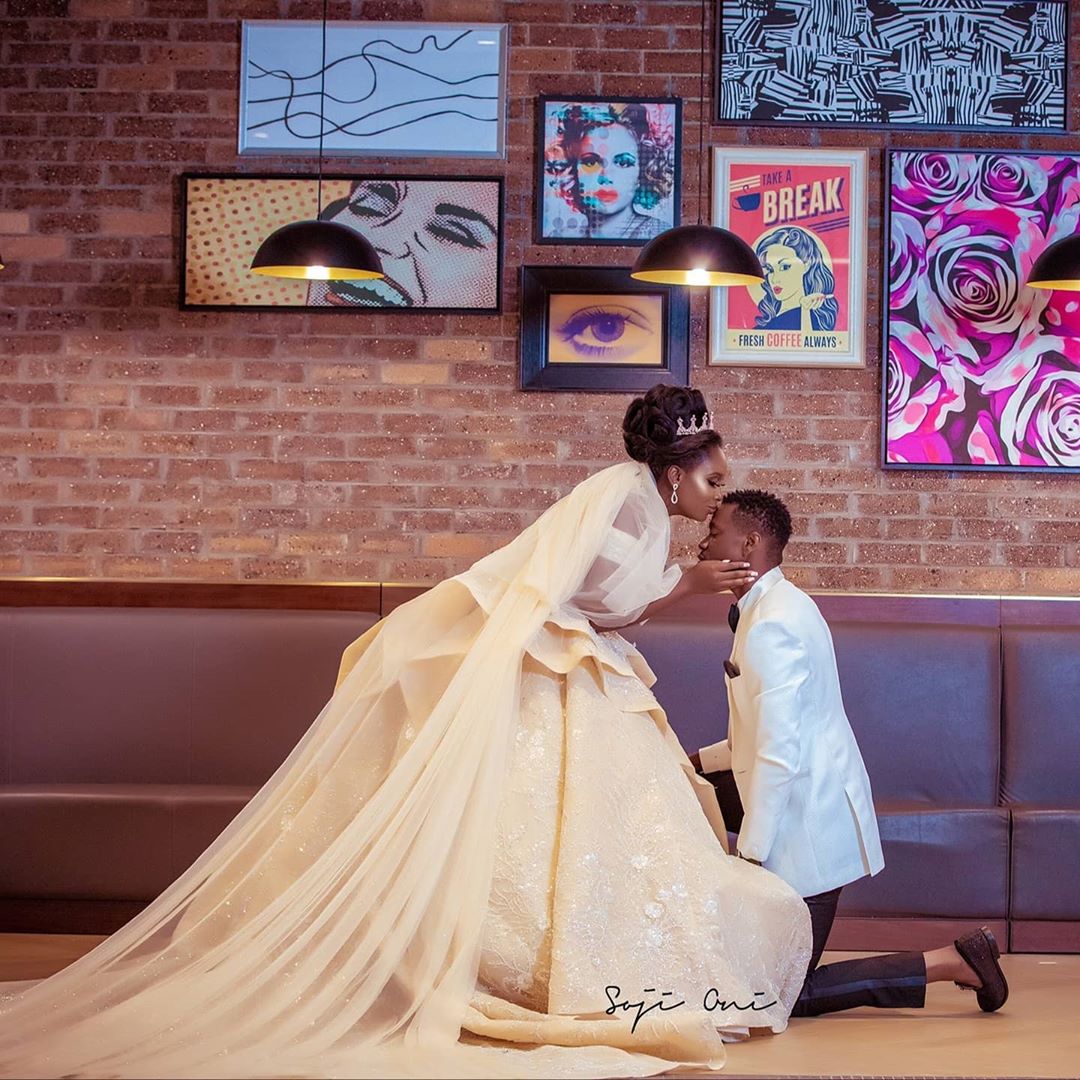 Lateef Adedimeji And Adebimpe Oyebade Wedding Photoshoot