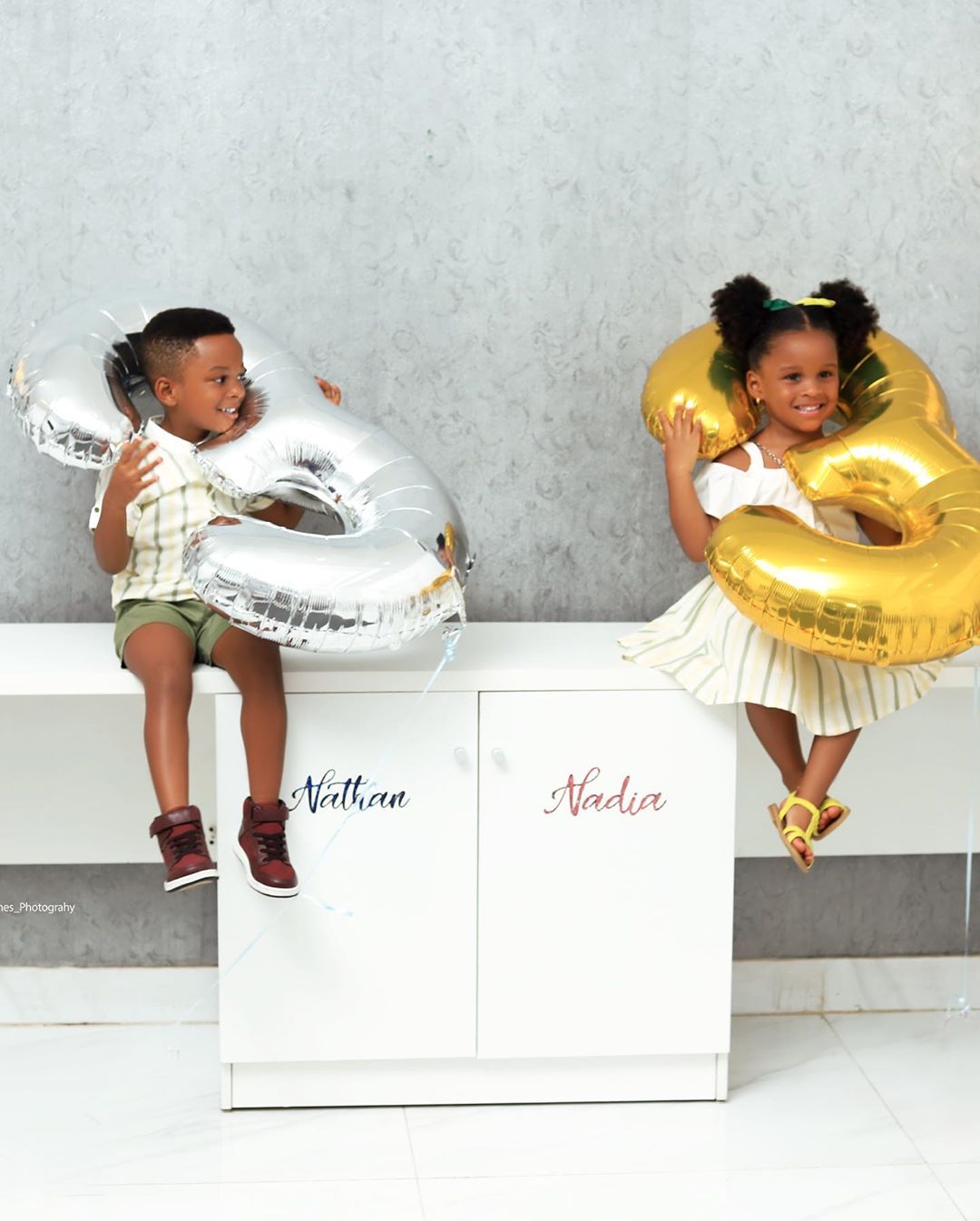 Paul Psquare Twins Nadia And Nathan Okoye 3rd Birthday (3)