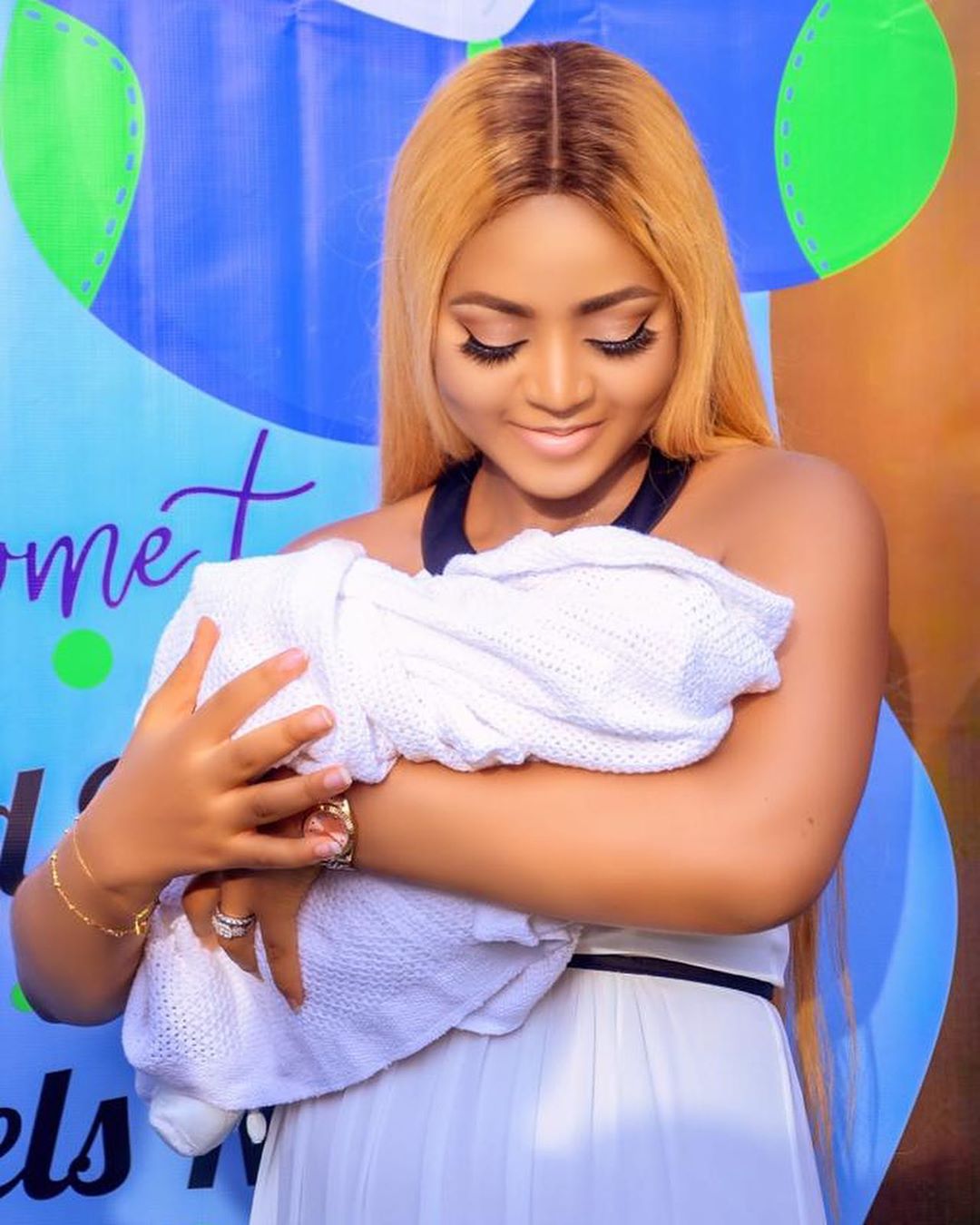 Regina Daniels Son Munir Neji Ned-Nwoko Christening (2)