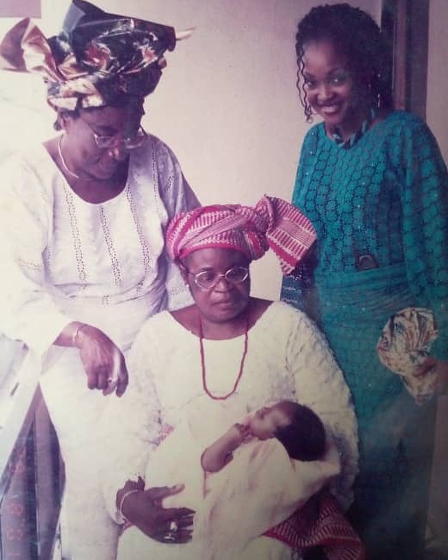 Mercy Aigbe Daughter Michelle Gentry Naming Ceremony Throwback (2)