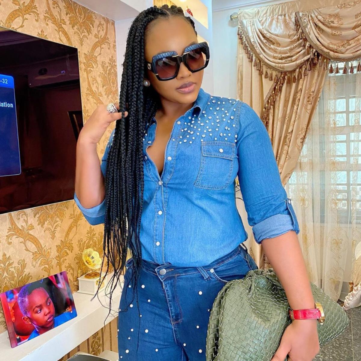 Mercy Aigbe Denim