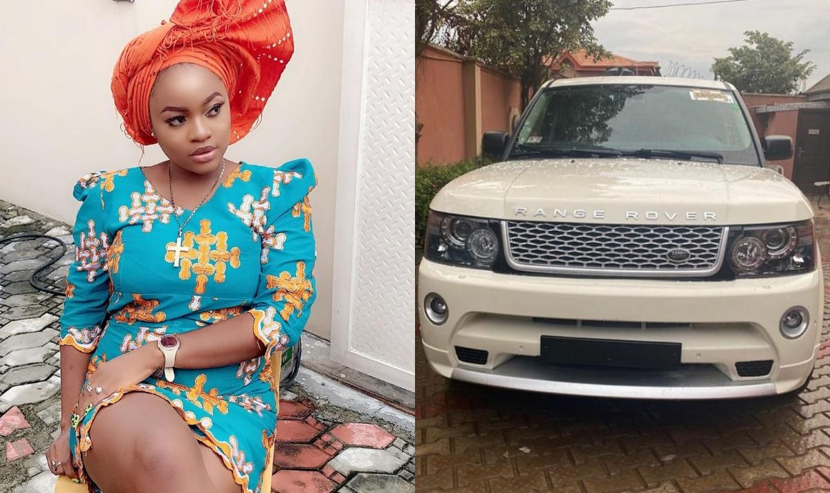 Yoruba Movie Actress Bewaji Range Rover