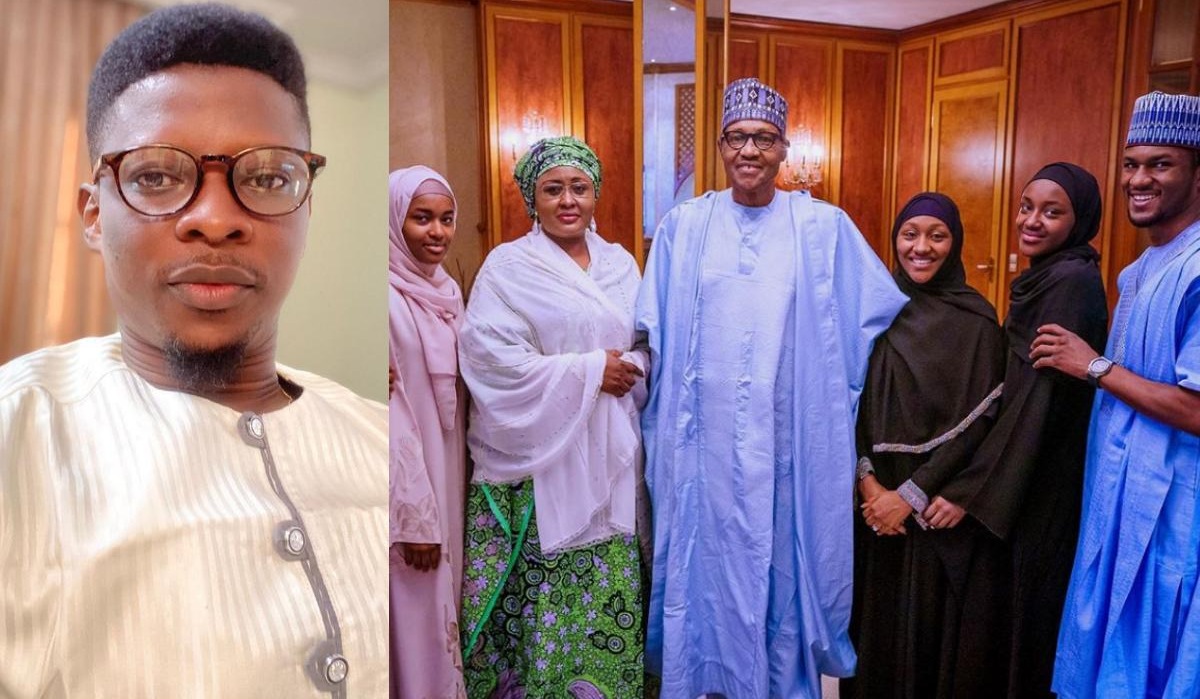 Rotimi Salami Reaction Buhari Sallah 2020 Eid-el-Kabir Family Photo