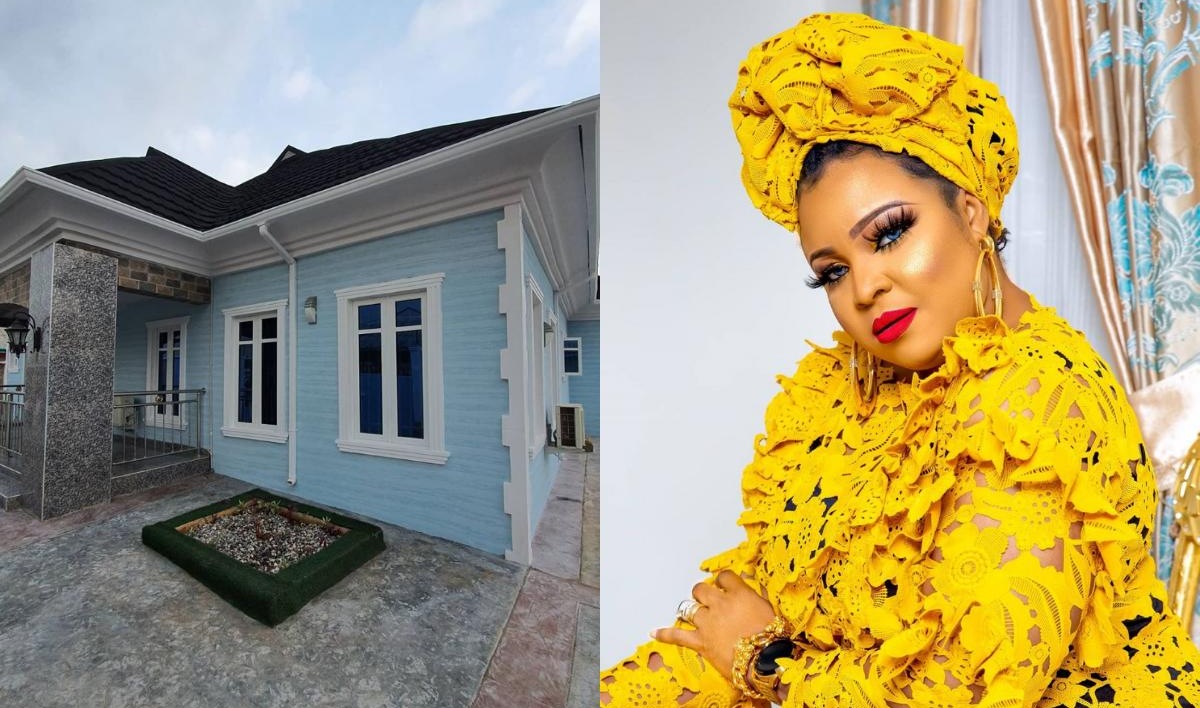 Bimbo Afolayan Buys Parents A Mansion As Sallah Gift