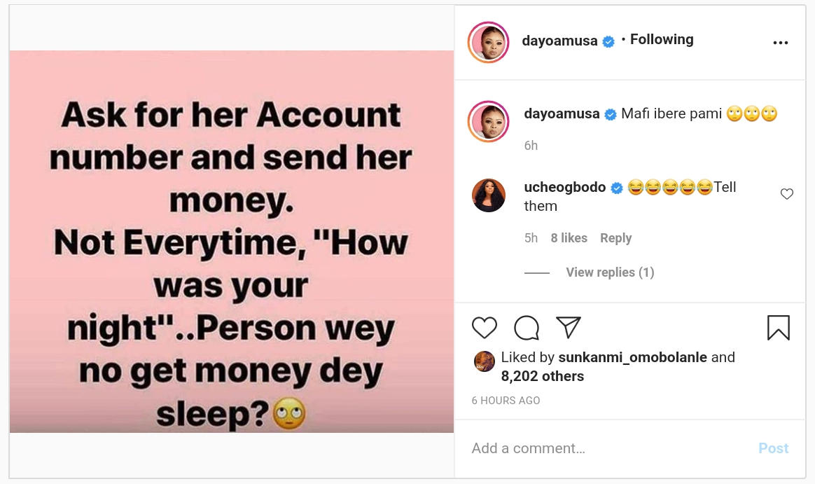 Dayo Amusa Urges Men To Send Money To Women (2) Amebo Book