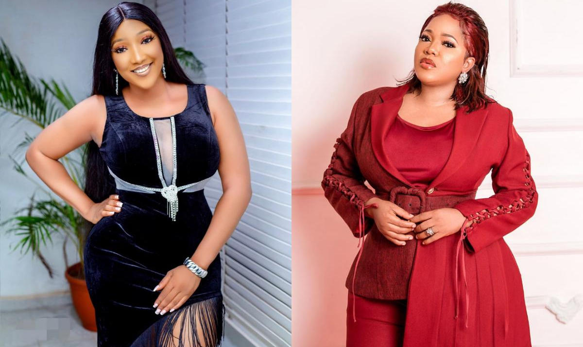 Christabel Egbenya Meets Toyin Abraham For First Time