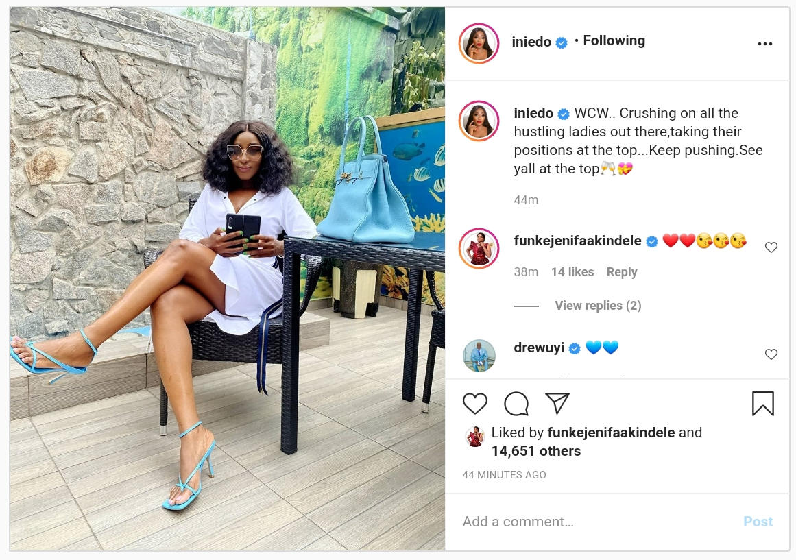 Ini Edo Crushing On All Hustling Ladies (2) Amebo Book