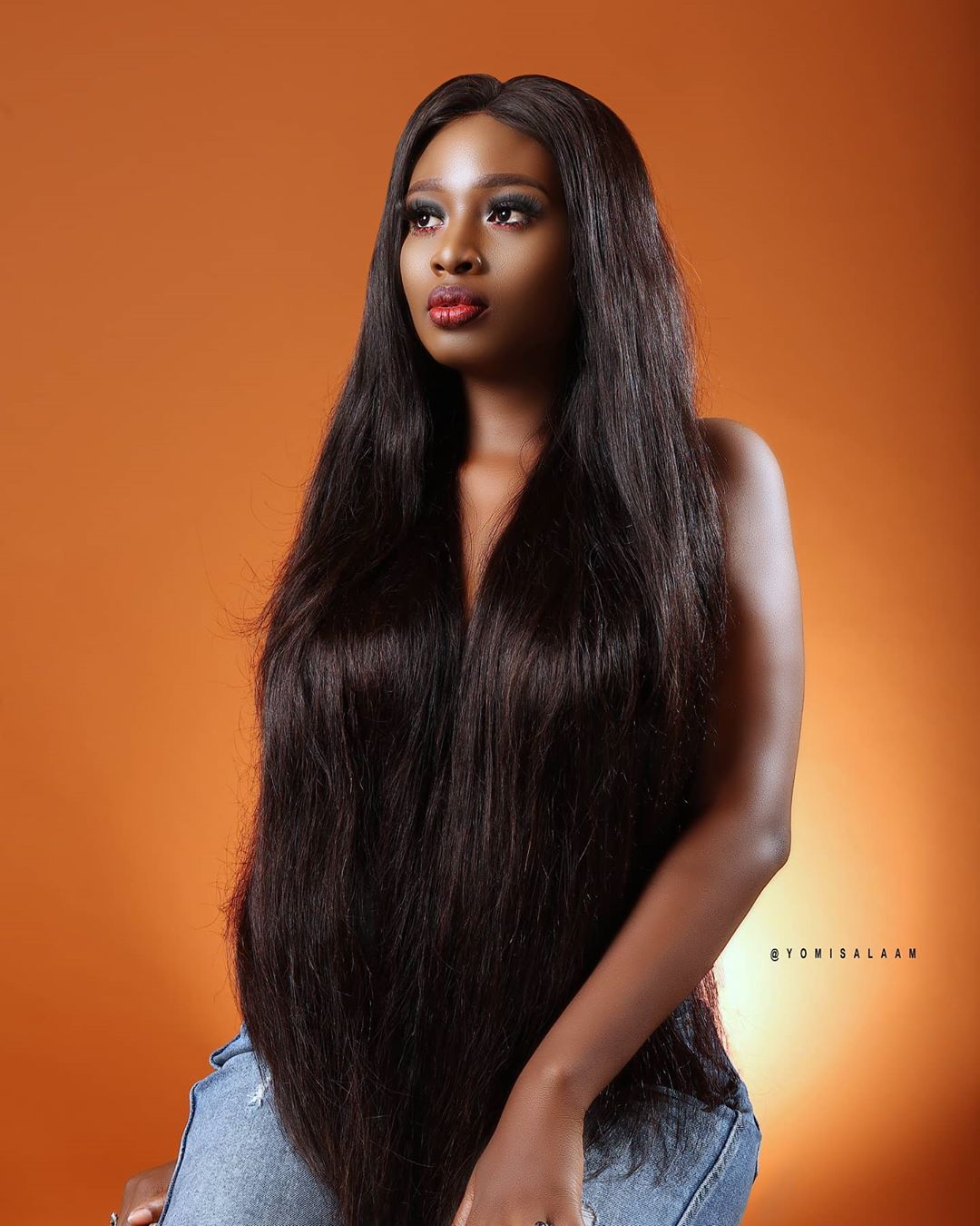 Adebimpe Oyebade Braless Photoshoot TBT (2) Amebo Book