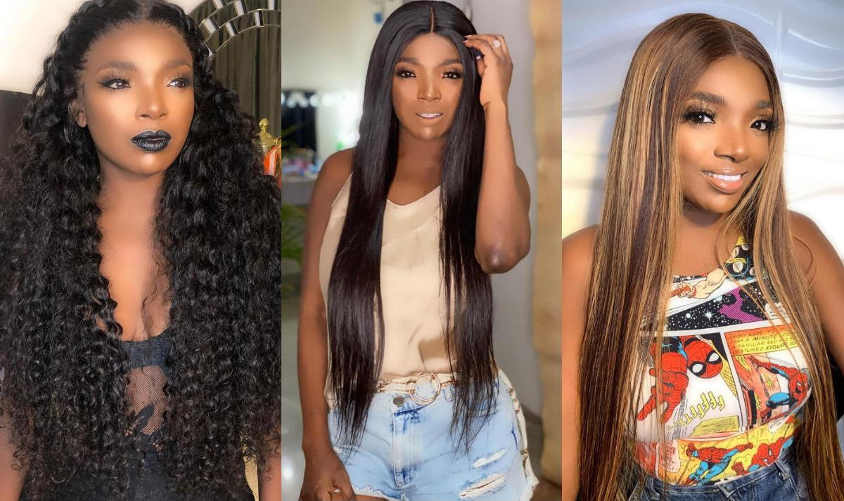 Annie Idibia Stop Wearing Fake Hair Be Real Troll - Amebo Book