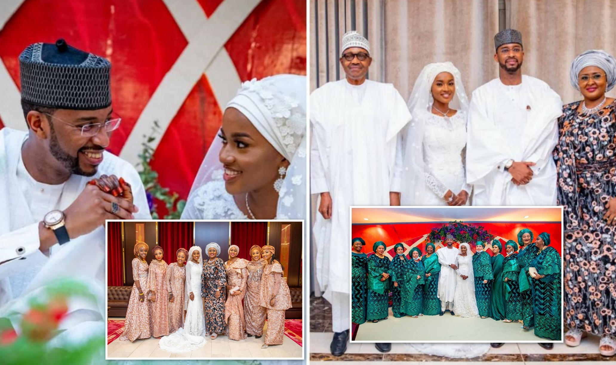 Buhari's Daughter Hanan's Wedding - Amebo Book