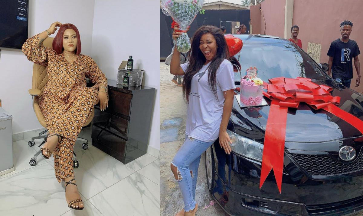 Nkechi Blessing Gifts Younger Sister Car 21st Birthday - Amebo Book