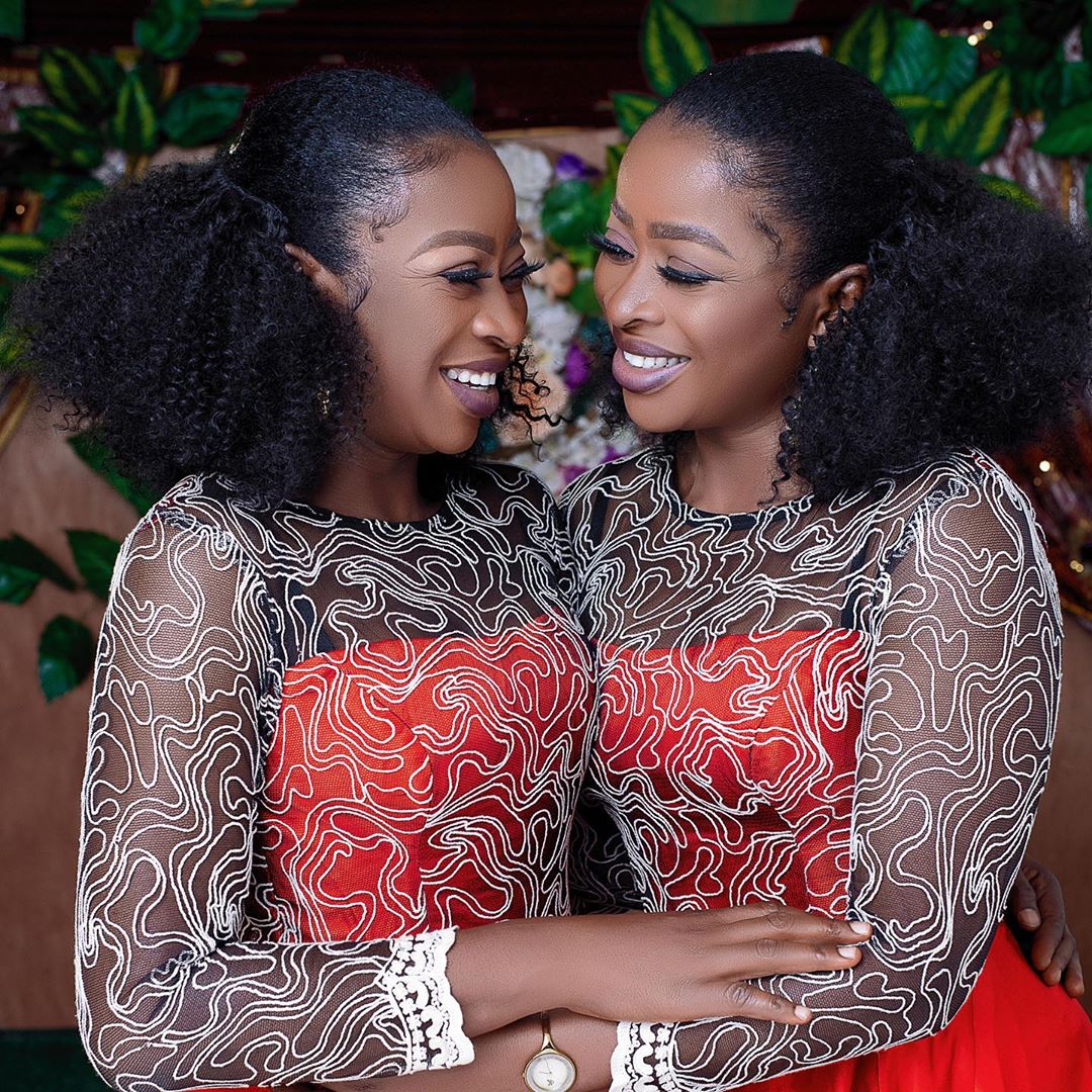 Aneke Twins Embracing Each Other