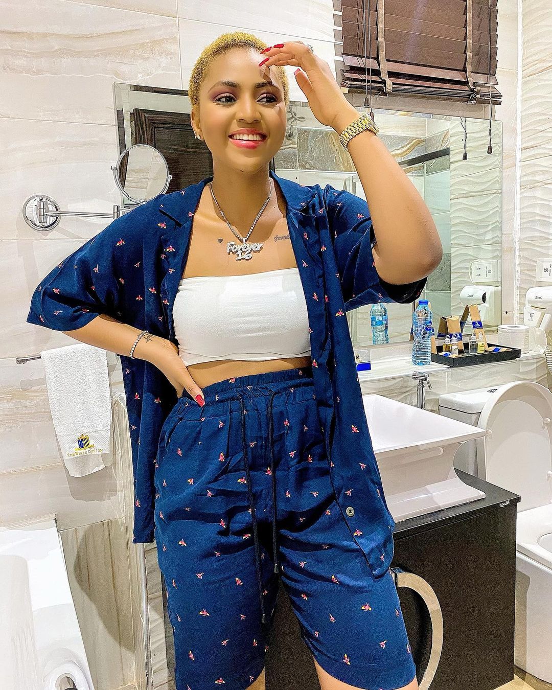 Regina Daniels Bathroom (2) Amebo Book