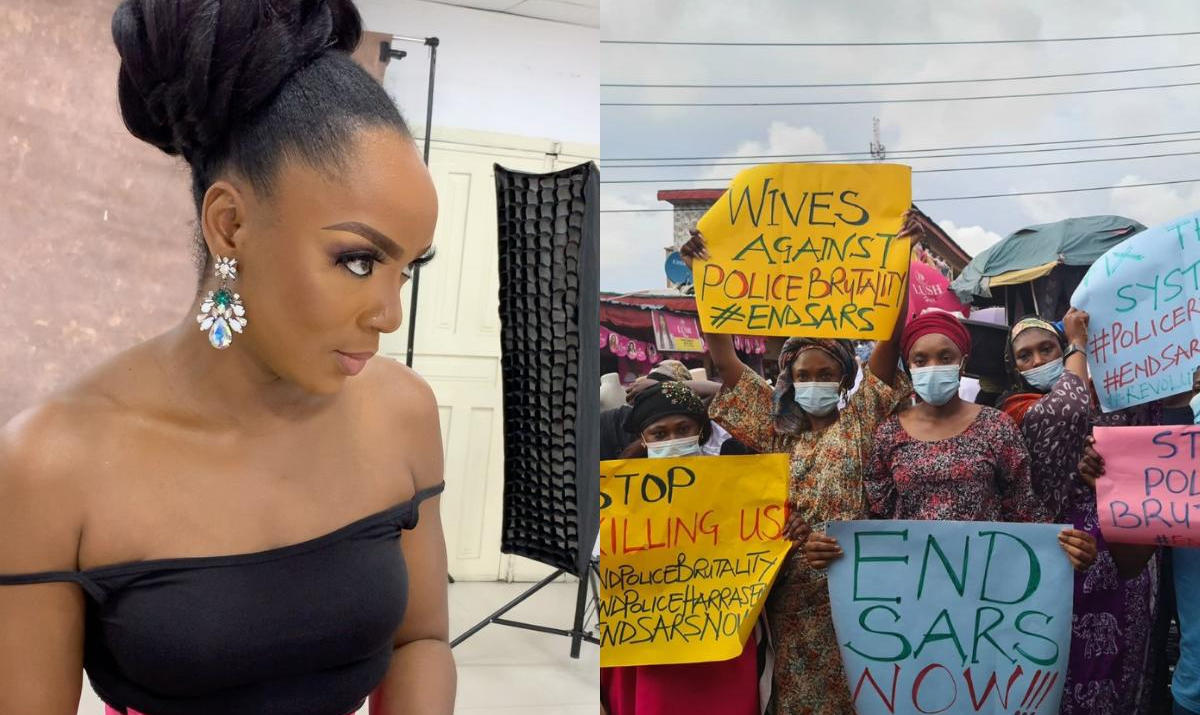 Chioma Akpotha And Uche Jombo #EndSARS Protests