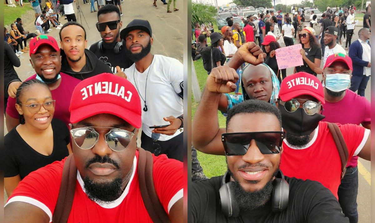 Jim Iyke #EndSARS Protests - Amebo Book