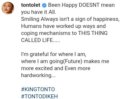 US Based Lady Tells Tonto Dikeh Start Auditioning (2) Amebo Book