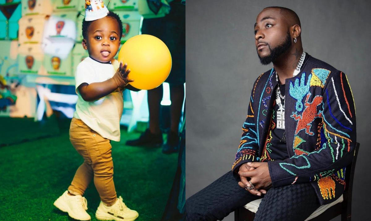 Davido Shares Sweet Photo Of His Look-Alike Son, Ifeanyi Adeleke ...